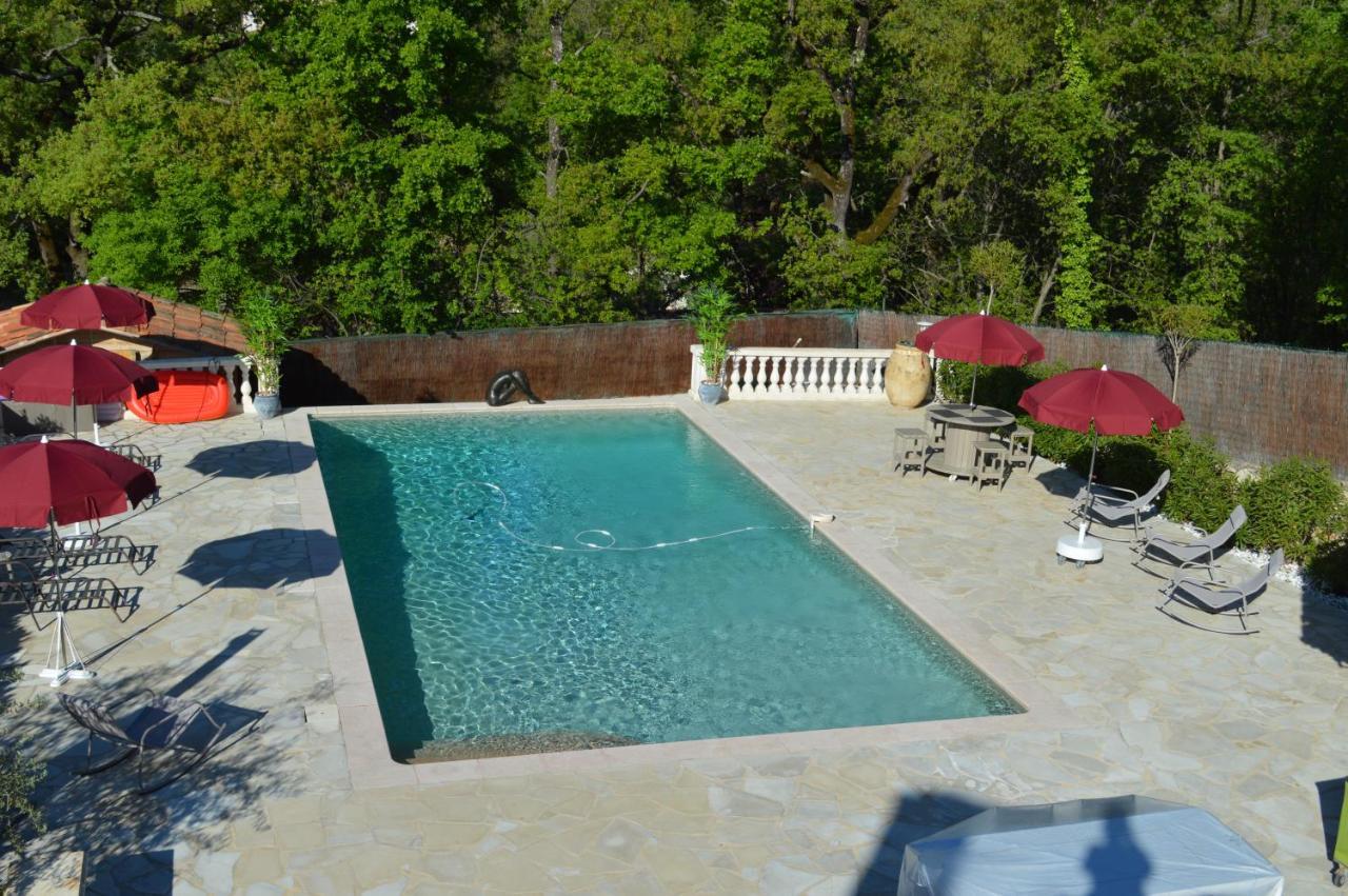 Villa Jalna Chambre, Suites Et Appartement Roquefort Les Pins Eksteriør billede